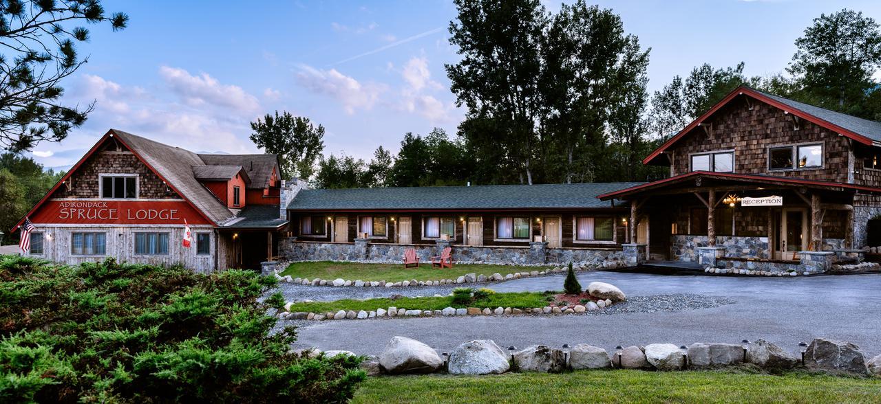 Adirondack Spruce Lodge Wilmington Exterior foto