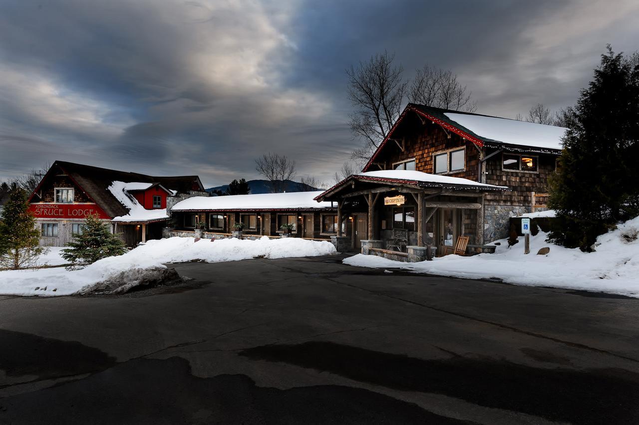 Adirondack Spruce Lodge Wilmington Exterior foto